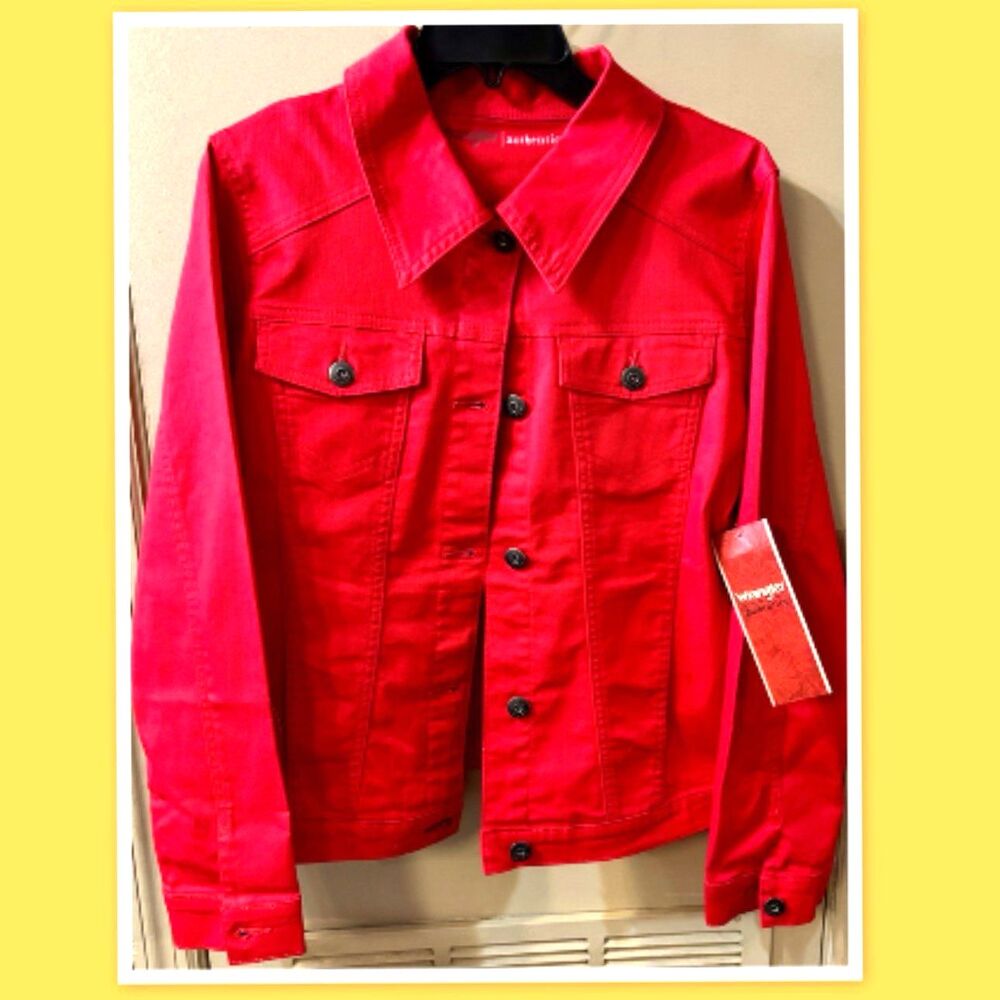 Wrangler Authentics Women's Stretch Denim Jacket ~ Size XL